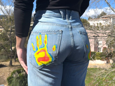 Personaliseer jeans met verf